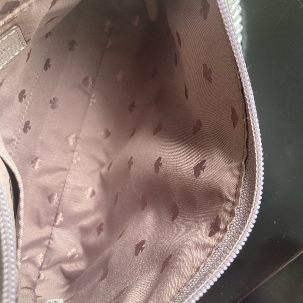 1. Kate Spade Glitter Crossbody Bag – Taupe Gold - Picture 11 of 12